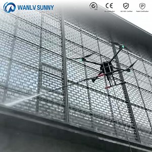 [Hot Item] Optimal Building Cleaning Drone Powerful Window and Roof Washing Drone Solutions