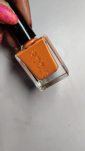 Summer shade ideas! This peachy nail polish will make your nails pop. Which is your summer favourite color? #summernails #nailpolish #nailpolishswatch | Crazy Nailzz - The Nail Art Studio