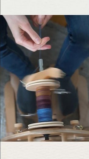 From Fiber to Yarn #spinningwheel #spinning #yarncrafting