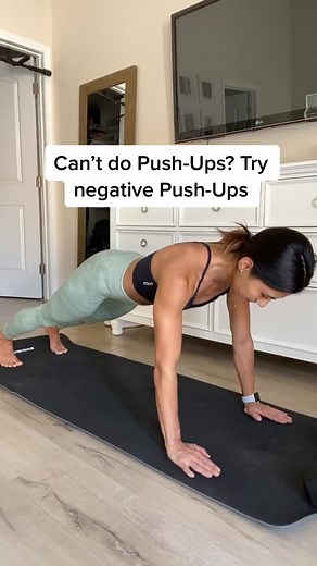 Improve Your Push-Ups with Negative Push-Ups