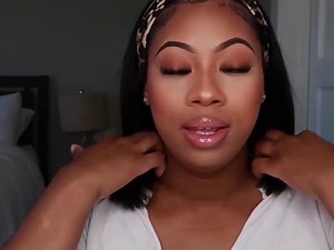 Sungirl Headband Wig Human Hair Wigs for Black Women Straight Bob Human Hair Headband Wigs None Lace Wig Glueless Short Bob 100% Brazilian Virgin Hair Wear and Go Natural Color 10Inch