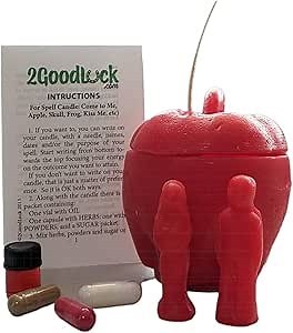5” Fire of Love Triple Strength Binding Apple Candle KIT