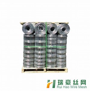 [Hot Item] Galvanized High Tensile Wire Deer Fence or Goat Wire Mesh Farm Fence