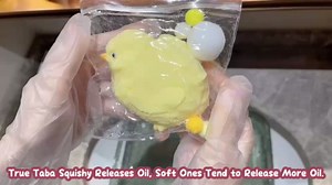 Handmade Chick Taba Squishy Toys Ultra Soft Squishy Fidget Toys Silicone Squeeze Toys for Kids & Adults ( Chicken )