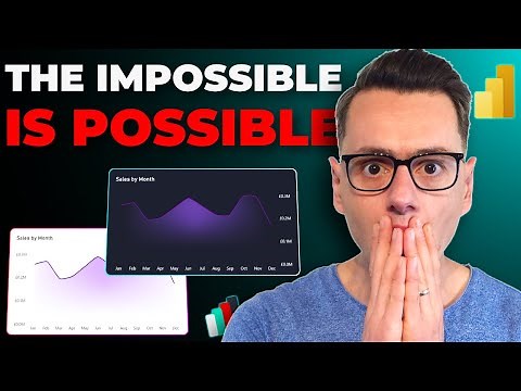 Level UP Your Power BI Line Charts With Gradient Shade!