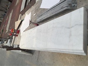 [Hot Item] Natural Stone polished/honed white/grey/beige carrara marble window sill for interiors/indoor decoration