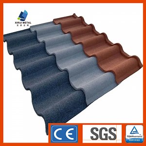 [Hot Item] 0.4mm Color Stone Coated Metal Roof Tiles Metal Shingle Roofing Sheet Materials