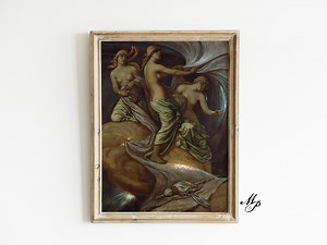 The Fates Art Print: Vintage Greek Mythology, Gothic Home Decor (digital Download) - Etsy
