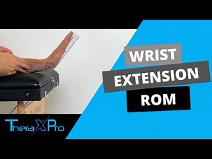 Goniometry | Wrist Extension Range of Motion