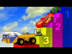 Testing Cars vs MASSIVE STAIRS in Teardown