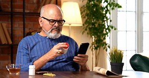 Indian Senior Retired Man Kurta Checks Stock Footage Video (100% Royalty-free) 3710055795 | Shutterstock