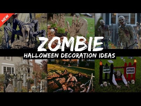 99+ Zombie Halloween Decoration Ideas 2025 | Scary & Realistic Outdoor Halloween Props