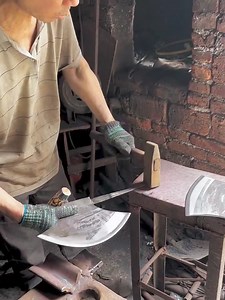 Process of installing wedge handle- Good tools and machinery make work easy | Creative working