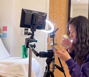 1.8M views · 48K reactions | videography hack: filming commercial in dorm room by ashhasacamera | IG | 9GAG Vibes | Facebook
