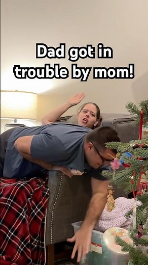 Daddy Temper Tantrum Gets spanked By Mom!