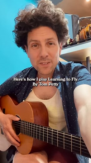 6.8K views · 150 reactions | Learning to Fly by Tom Petty #guitartutorial #guitarlesson #acoustic #folk #campfiresong #singalong | Jeremy Fisher | Facebook