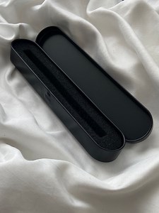 Elegant Black Metal Pen Box - Personalized Laser Engraving Available - Etsy