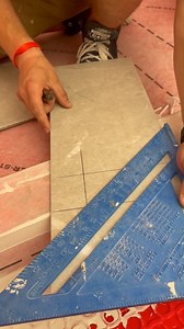 How to make large tile fit in your shower. #DIY #howto #tutorial #construction #fyp #homeimprovement | The Project | Facebook