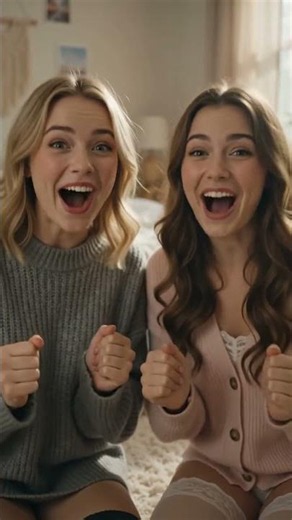 Girls playing patty cake