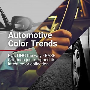 BASF Coatings predstavio je novu kolekciju boja ,,ROUTING" za trendove boja u automobilskoj industriji 2024-2025. Ova kolekcija oslikava način na koji se naša komunikacija oblikuje u digitalnoj eri, hvatajući dinamičnu i stalno evoluirajuću prirodu tehnologije i ljudske interakcije. Održivost je u centru pažnje, uz korišćenje inovativnih materijala koji nude rešenja usmerena ka budućnosti. | BASF