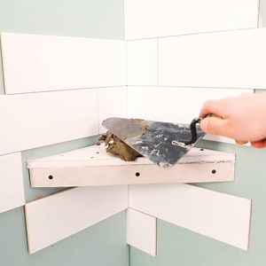 61K views · 98 reactions | Shower Tile Installation Thanks for watching! Please be aware that this video is for entertainment purposes only and techniques shown should not be attempted at home! | Hungry Panda | Facebook