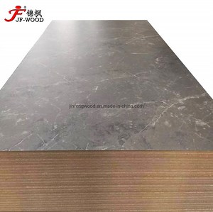 [Hot Item] Marbled Cracked Melamine Board, Attractive and Unique Color. MDF