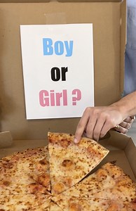 1.9K views | Pregnant Couple has a gender reveal inspired by their first date 凉 | Love | Facebook