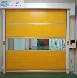 [Hot Item] Professional Manufacturer Interior Door Design Cheap PVC High Speed Door Commercial Security Automatic High Speed Roll Gate
