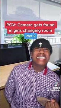 Pov : camera gets found in girls changing room