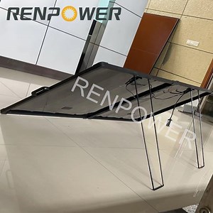 [Hot Item] 200W Lightweight Portable Solar Suitcase Foldable PV Panel for Outdoor Activities, RV, Camping, Marine, off-Grid, Fast Installation with Sturdy Kickstands