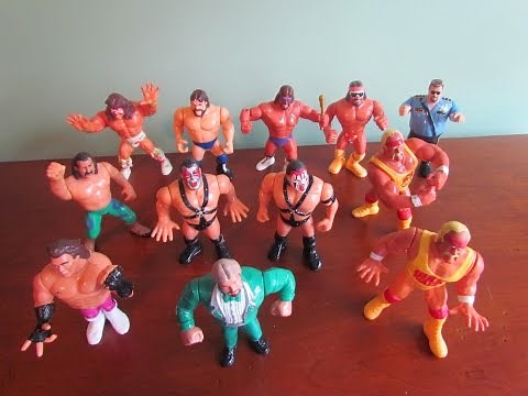 Vintage WWF WWE Hasbro Wrestling Action Figures Lot of 12 Hulk Hogan Ultimate Warrior