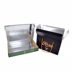 [Hot Item] Custom Frozen Food Packaging for Seafood Fish Fruit Pizza Chicken Dimsum Thermal Insulated Cooler Cold Chain Shipping Boxes Cardboard Paper Box