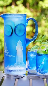 A splash of summer. The Riviera Collection takes inspiration from the captivating beauty of St. Tropez and the French Riviera. Made in limited quantities, each piece is hand-engraved with intricate three-dimensional detail, achieved with a fusion of traditional diamond wheel engraving and sand-etching techniques. Discover the collection on Asprey.com #Asprey #riviera #glassware | Asprey