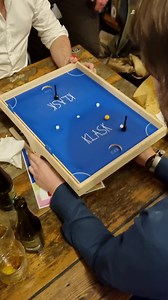 KLASK Beer = Happy Danes 🇩🇰 #KLASK #Denmark #boardgames #bgg #games #gameplay #skillgames #pubgames #weirdsports | KLASK