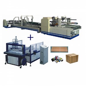 [Hot Item] Auto Folder Gluer Strapping Machine Packaging Machinery Carton Machine