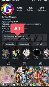 Gaylaxy Magazine on Reels