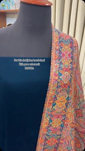 Pair this zarri highlights shahjahan kaani shawl with pure velvet suit 👉🏼Shawl size : 42/82 Inches #shawlsbyaima1 #pov #shoponline #shawllove | Shawls By Aima