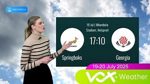 26K views · 226 reactions | 19 – 20 July 2025 | Vox Weather WEEKEND Forecast ️ Foggy patches with light frost expected Saturday morning over the southern interior. ️ A ridging high-pressure system behind the recent cold front continues to push much cooler weather into the east. ❄️ More Light snow may fall over the mountain peaks of Lesotho, with isolated showers in places on Saturday, clearing by Sunday. #VoxWeather #weekend | Vox Weather | Facebook