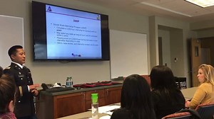 ‪1LT Johnpaul Normans gives us background on the Social Work Internship Program (SWIP). ‬#ArmyMedicalCSW | The Ohio State University College of Social Work