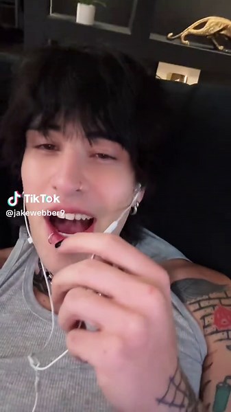 Jake Webber's Tongue Piercing Journey and Videos