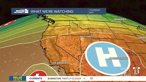 Very spotty storms this afternoon in northern & central UT but most areas stay dry🌩️ If you do encounter a storm, it could produce gusty wind, blowing dust & lightning🌬️ Temps will be slightly cooler today but still well above normal🌡️ Very hot temps Wednesday-Thursday📈 | Meteorologist Chris Nunley