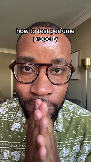 STOP with the coffee beans. How to test perfume properly! #perfume #howto #learnontiktok