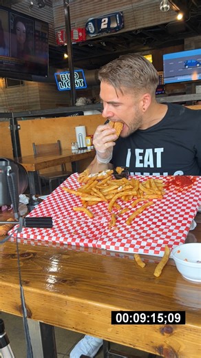 8.2K reactions · 297 shares | Texas's BIGGEST Fish & Chips Eating Challenge! With only 30 minutes can we get the MASSIVE southern fried catfish meal for free? | Joel Hansen - Model Vs Food | Facebook