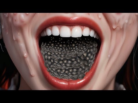 ASMR Remove Mouth Maggots Infection | ASMR Dongla Infected Mouth Treatment | 2d Deep Cleaning