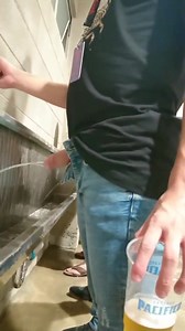 SPYING BIG DICK AT THE URINAL