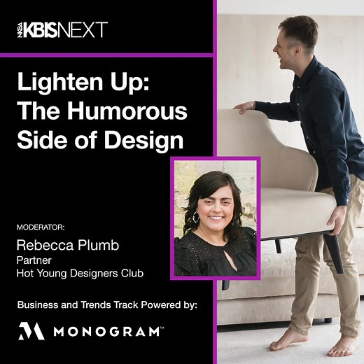 KBIS NEXTStage: Where design stories get real and the laughter is...