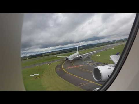 Thai Airways Airbus A380 take off