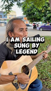 nantikan guys, i am sailing Rod Steward sung by Eddy Legend 🤘 #reels #semporna #legend #fbpro #music #share | Nova Channel