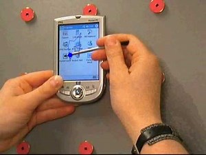 Handheld computer gaze replay