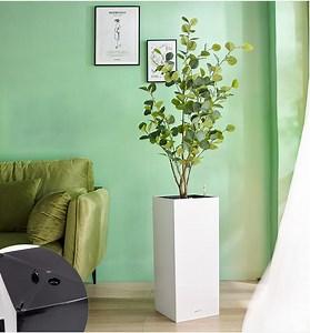 [Hot Item] Tall Square Plant Pot Outdoor Indoor Cheap Large Plastic Flower Pots & Planters